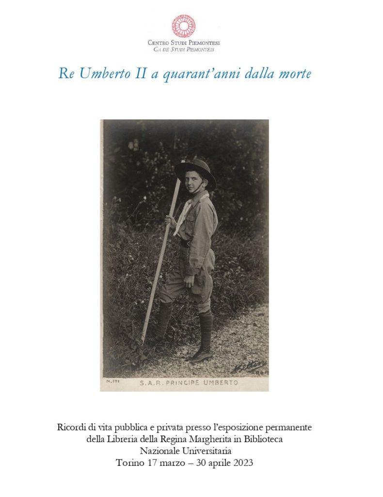 Convegno "Umberto II: 